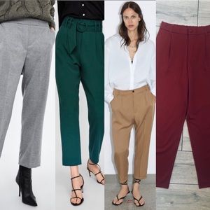🍁New Zara Trousers For Fall size S🍁